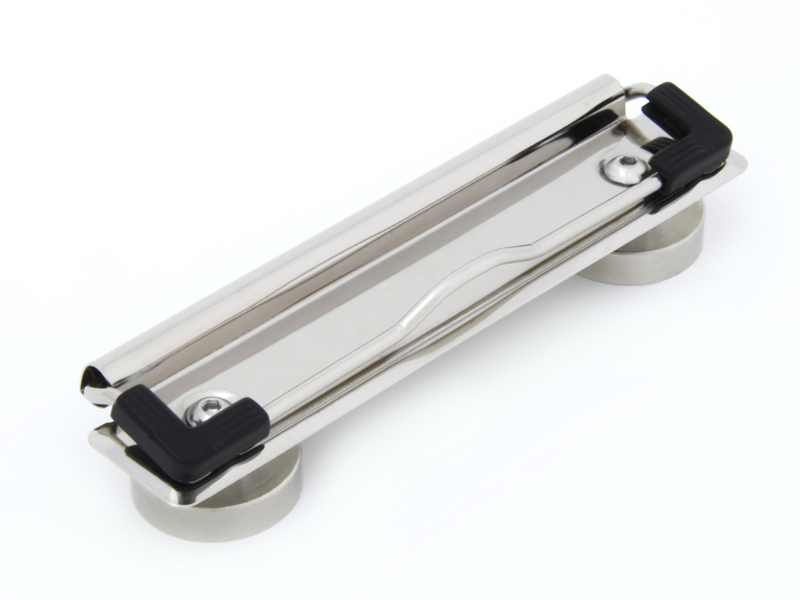 Magnetische Klemmmechanik 120 mm mit  Gummiecken