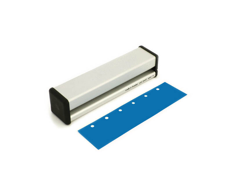 lo_06_19_127_blau 6-fach Locher aus Aluminium für Ringabstand 19-19-19-19-19 mm