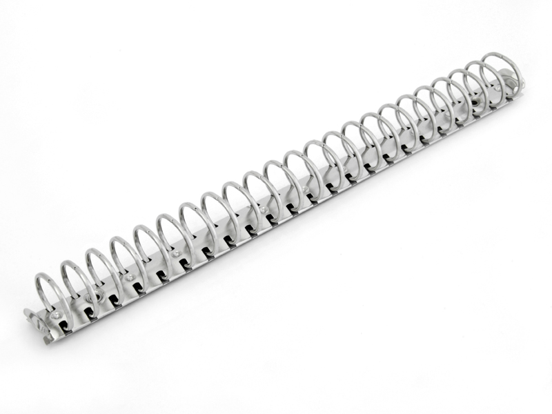 kh-n-300-23-25-r20e A4 Kipphebelmechanik, vernickelt, 23 Ringe je 12,7 mm Abstand