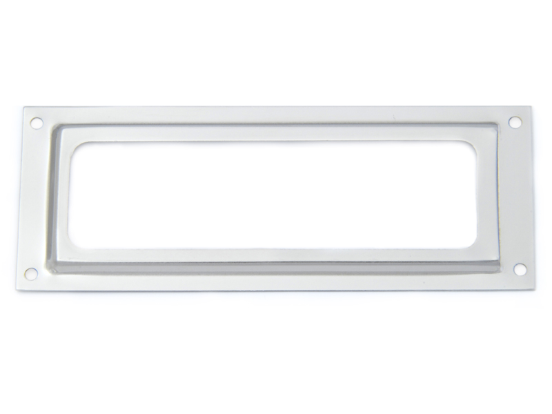 Etikettenrahmen 93 x 36 mm, rostfrei