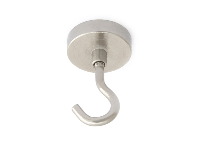 mag_h_25 Magnethaken Ø 2,5 cm, vernickelt