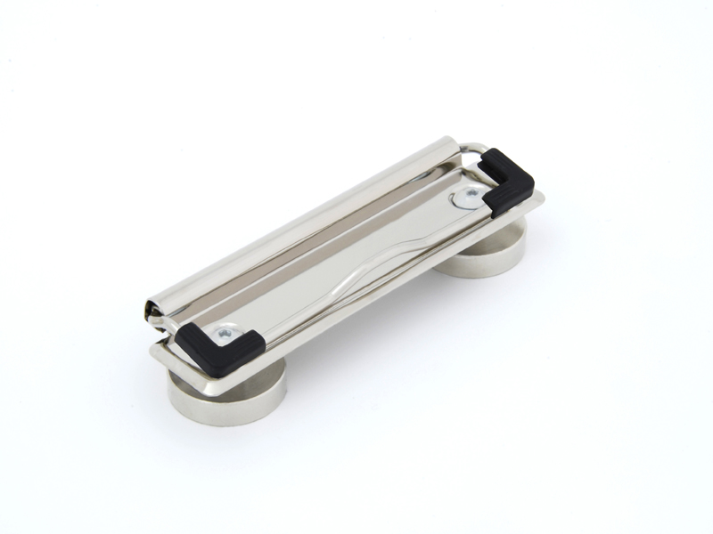 m25_dbkm_100_g Magnetische Klemmmechanik 100 mm mit Gummiecken